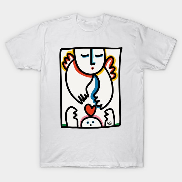 Angel store graffiti shirt